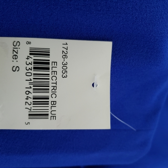 Dress The Population Nicole Electric Bright Blue Sheath Cocktail Dress sz Small - Picture 4 of 5